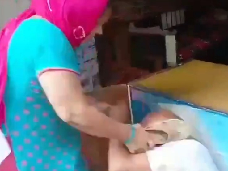 Elderly Pedophile Gets What He Deserves