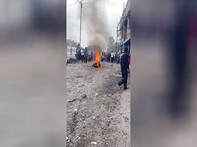 Thief Set Ablaze