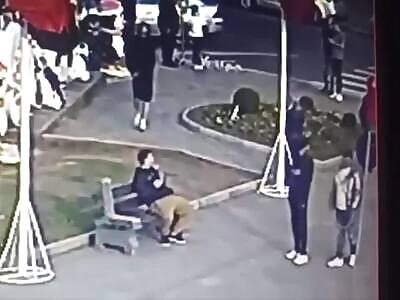 CCTV captures Man's Brutal Point Blank Murder At Square, Rio Grande do Sul (Action & Aftermath)