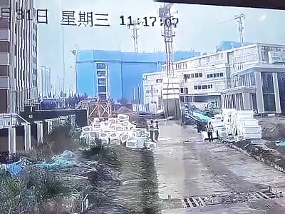 Worker Crushed To Death By Falling Load