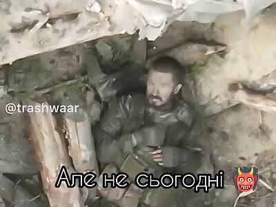 The last look of the invader before death