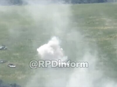 6 Russians destroyed a Ukrainian convoy