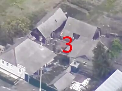 Destruction of the Russian command post in Kursk