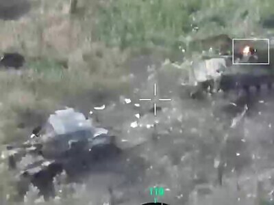 Multiple FPV strikes on Russians