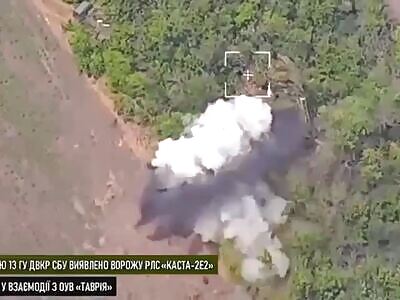 HIMARS removed the rare Russian Kasta-2E2 radar