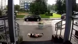 Young Woman Jumps From 16th Floor {Clean Version + Aftermath}