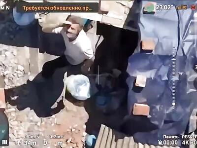 ¡War crime! Ukrainians kill their own civilians. 