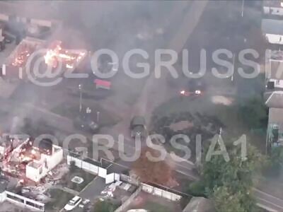 Friendly fire in Russian (Kursk region)