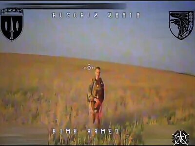 ANOTHER RUSSIAN MEETS UKR DRONE