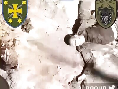 Russian Soldier Gives Middle Finger To Drone, Before Munitions Dropped