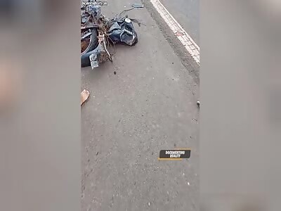 Brazilian motorcyclist crashes dead in accident 