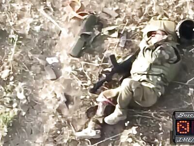 Suicidal Gun Jam...Has to Clean it Tries Again.