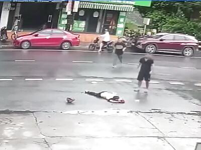 Woman Drove Over By Mini Excavator