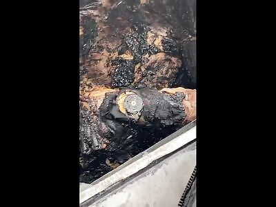 Drug Dealer Burnt To A Crisp