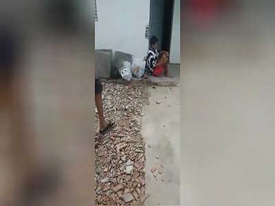 Gang members punish two thieves in Brazil