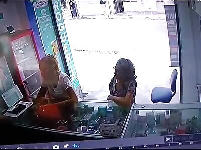 Woman in Drugstore Assassinated with Silenced Gun