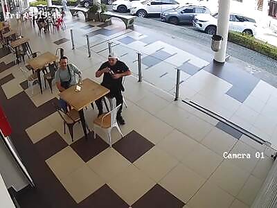 Sicarios Try to Blend In Before Killing Their Target (Action+Aftermath)