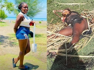 Alleged Woman Killer Turned Into Barbecue.