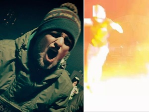 Horror moment dancing tourist struck by lightning and 'burning as if in hell'