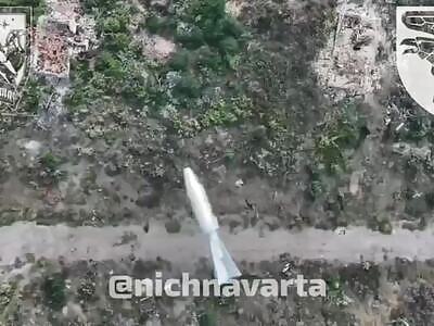 UAV Team Used Drone Dropped Ammo To Strike Several Russian Soldiers