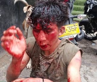 Thief punished hard for trying to steal from lady 