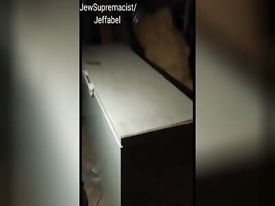 .Russian soldier finds Ukrainian corpse in refrigerator. 