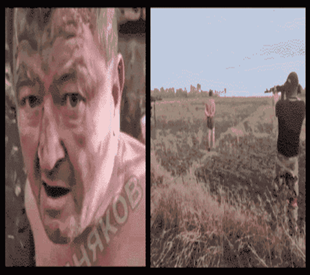 Baltic Mercenary Executed by Russian Soldiers. 