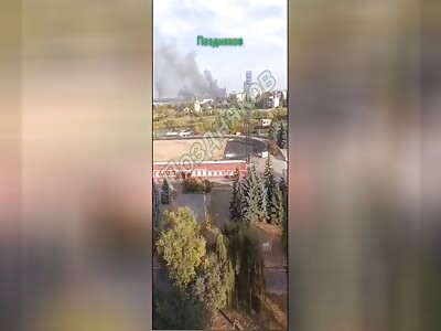 Ukraine Has Hit An Ammo Depot In City Of Kurchatov, Kursk Oblast