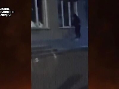 Russia's Regional Office Of The FSB Was Set On Fire And Burned Down