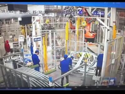 Worker Crushed By Robotic Arm