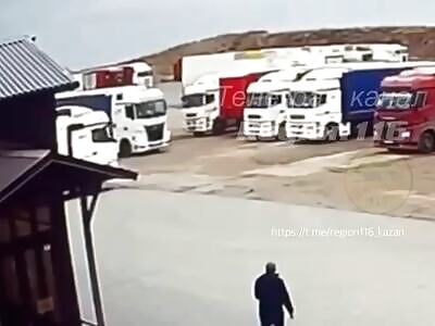 Man Tries To Stop Truck With Hands But Crushed To Death