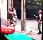 HEADSHOT! Sniper kill thug who held woman hostage
