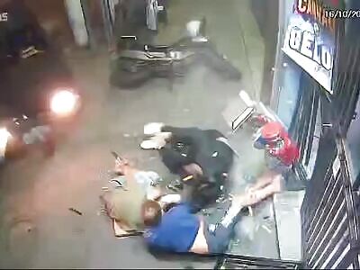 Runaway Car Leaves Victims