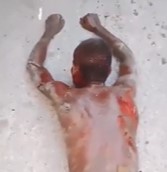 Haitian Gang Member Burnt In The Street By Mob
