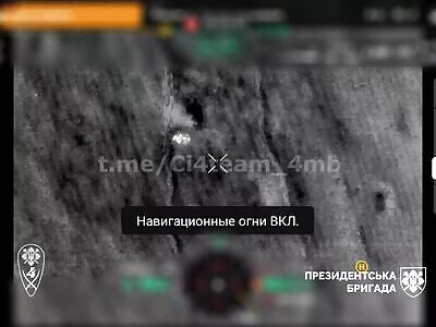 Night drone hunting for Russians