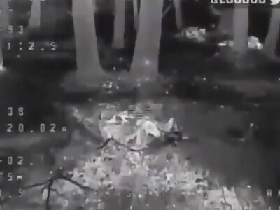 Russian soldier was frightened by the sound of Ukrainian thermal FPV