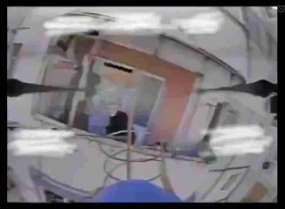 Ukrainian civilian eats Russian drone. 