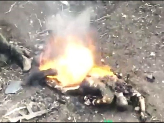 Damn: Torched Russian Has Fire Coming Out Off His Ass