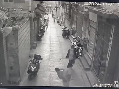 HuNanXiangXi area kill person in street