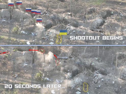 EPIC—Ukrainian One-Man-Army Dominates 6 Russians