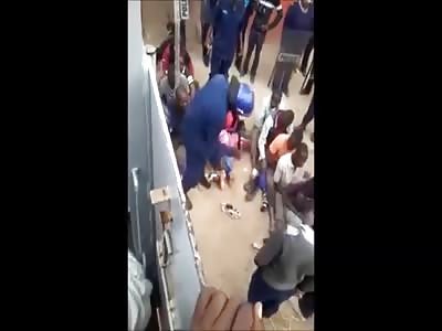 Zimbabwe Police Beating Arrested Protestors In Custody