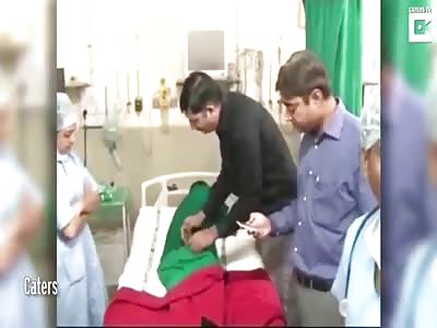 Doctors remove 18 cm tail from boy's back