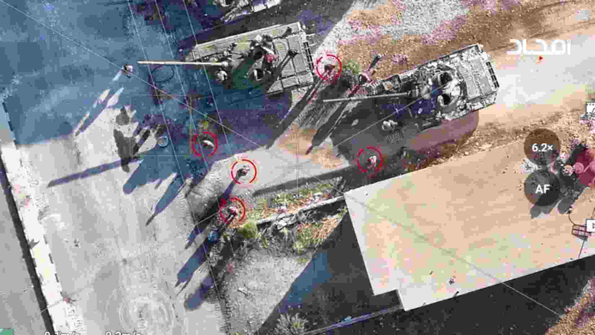 Drone Attacks On Syrian Soldiers