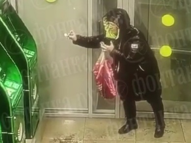 Old Russian Man Burned after Setting Post Station on Fire 