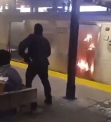 USA: Woman Set Ablaze on a NYC Train
