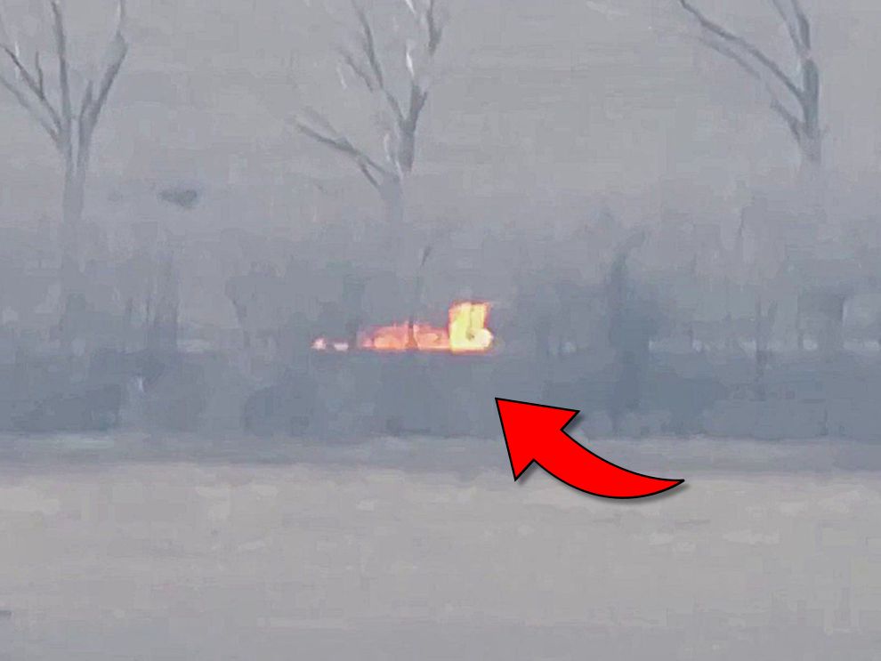 Blast Turns Spetsnaz Biker into Colorful Ghost Rider 