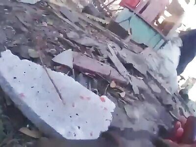 A Russian soldier killed a Ukrainian special forces soldier with a kni