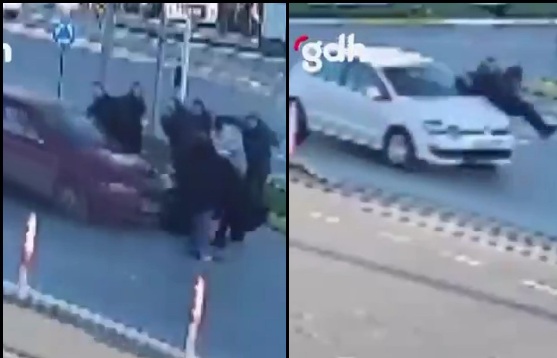 DAMN: Woman hit by TWO Separate Cars.