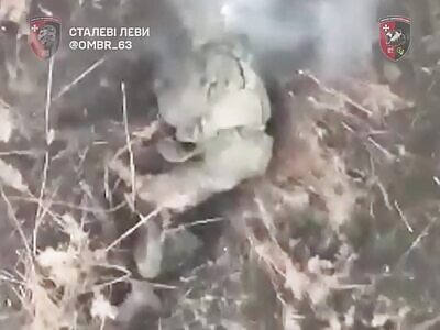Drones destroy Russian infantry.