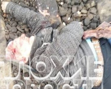 fisherman wanted to take a shortcut crashed under train 